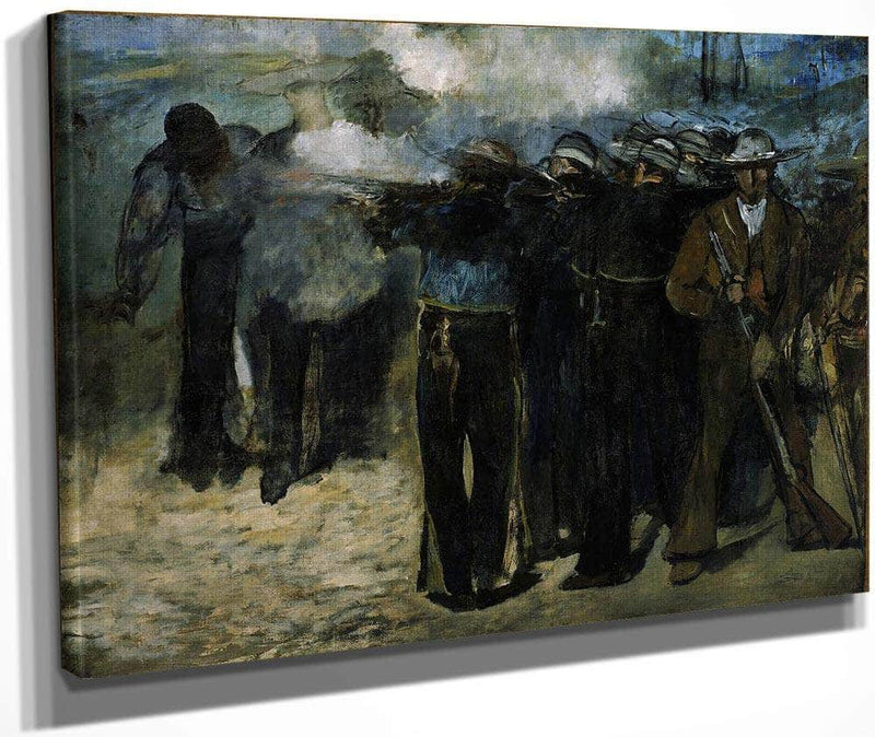 The Execution Of Emperor Maximilian 1867 Oil On Canvas 1959X2597Mm Museum Of Fine Arts Boston By Edouard Manet Fine Art Print