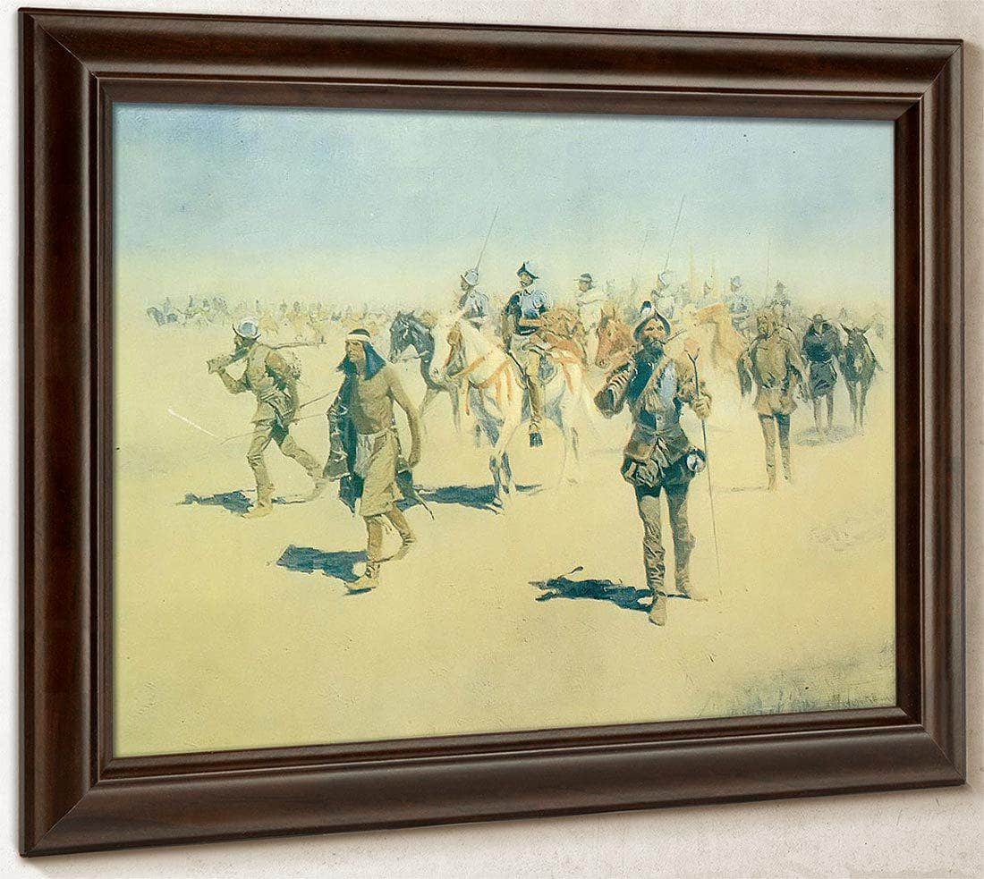 The Expedition Of Francisco Coronado By Frederic Remington Fine Art Print