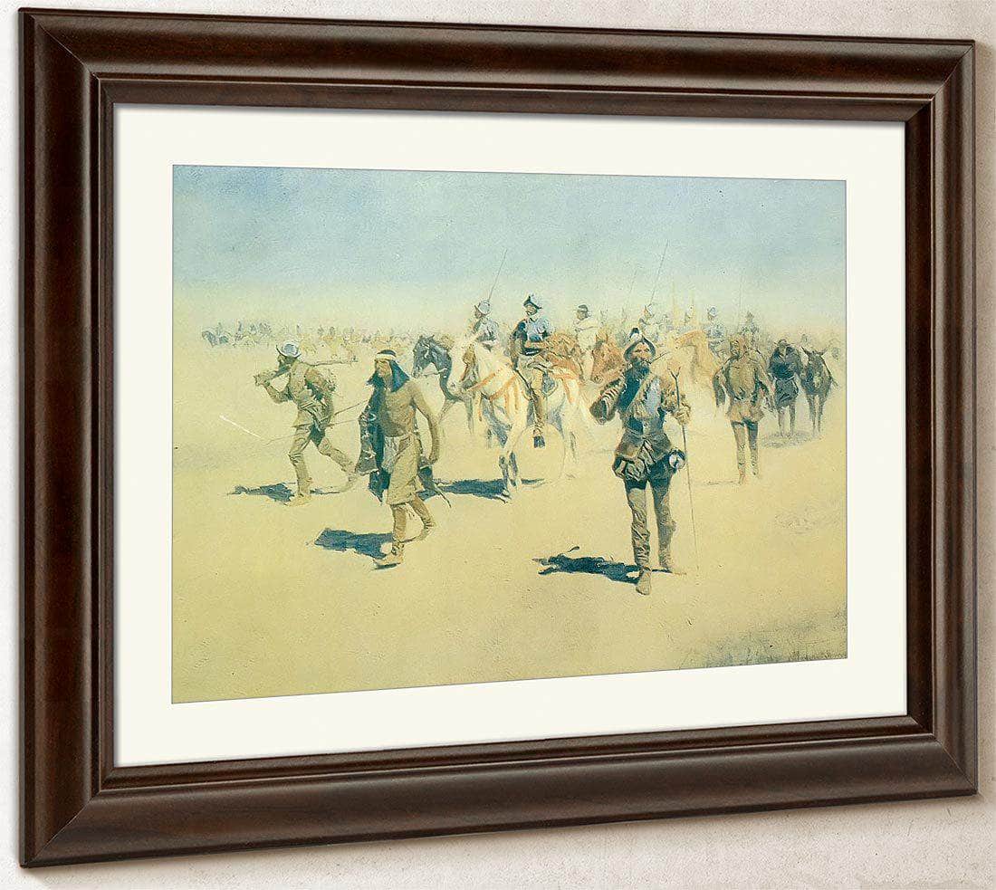 The Expedition Of Francisco Coronado By Frederic Remington Fine Art Print
