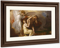 The Expulsion Of Adam And Eve From Paradise By Benjamin West Fine Art Print