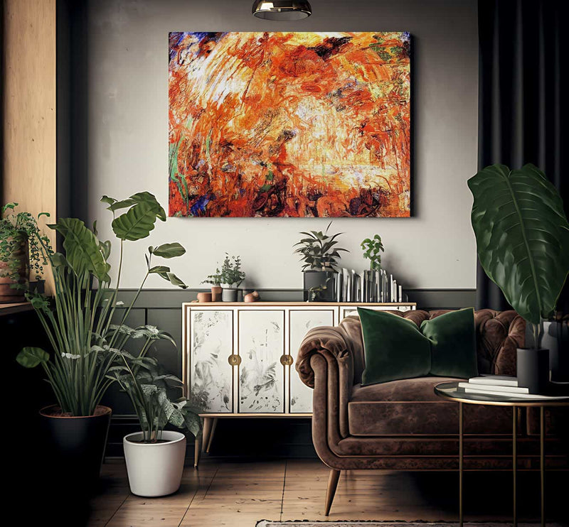 The Expulsion Of The Fallen Angel By James Ensor Fine Art Print