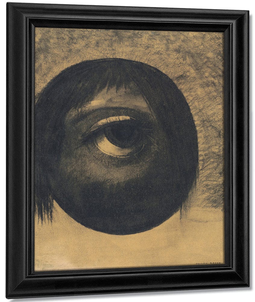 The Eye (Vision) By Odilon Redon Fine Art Print