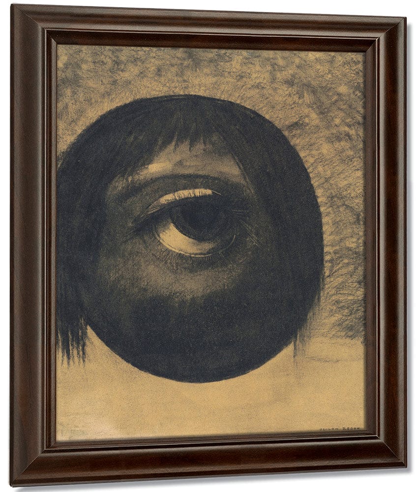 The Eye (Vision) By Odilon Redon Fine Art Print