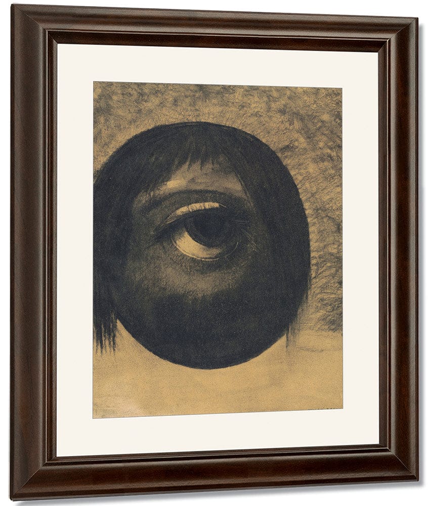 The Eye (Vision) By Odilon Redon Fine Art Print