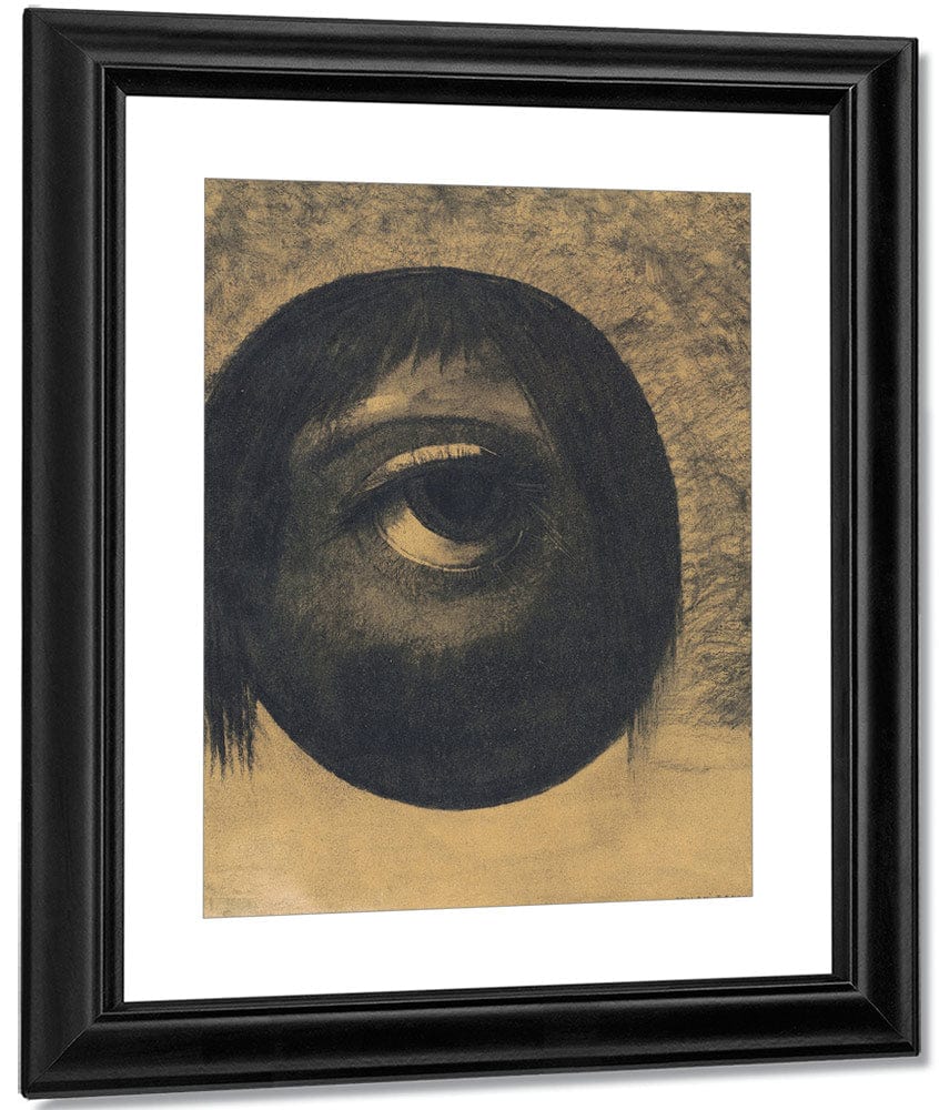 The Eye (Vision) By Odilon Redon Fine Art Print