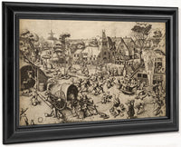 The Fair Of Saint George's Day By I Fine Art Print