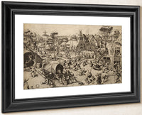 The Fair Of Saint George's Day By I Fine Art Print