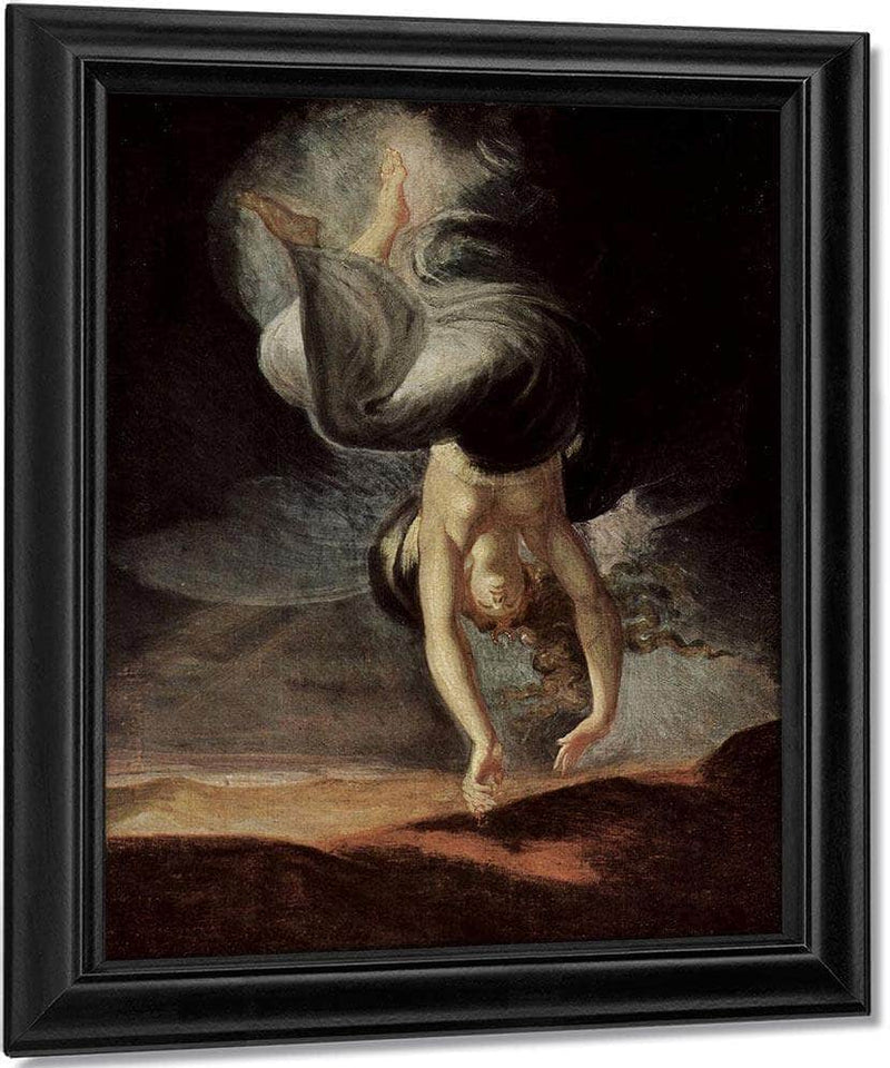 The Fairy Queen Titania Finds The Magic Ring On The Beach By Henry Fuseli Fine Art Print