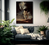 The Fairy Queen Titania Finds The Magic Ring On The Beach By Henry Fuseli Fine Art Print