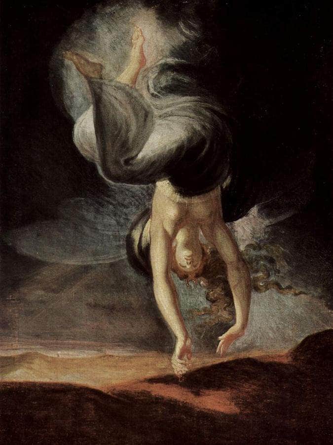 The Fairy Queen Titania Finds The Magic Ring On The Beach By Henry Fuseli Fine Art Print