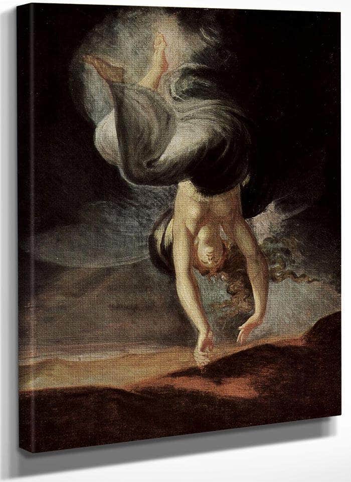 The Fairy Queen Titania Finds The Magic Ring On The Beach By Henry Fuseli Fine Art Print