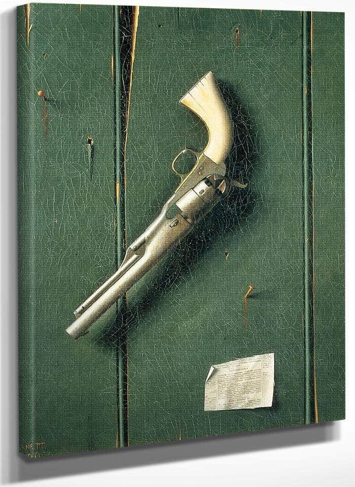 The Faithful Colt By William M Harnett Fine Art Print
