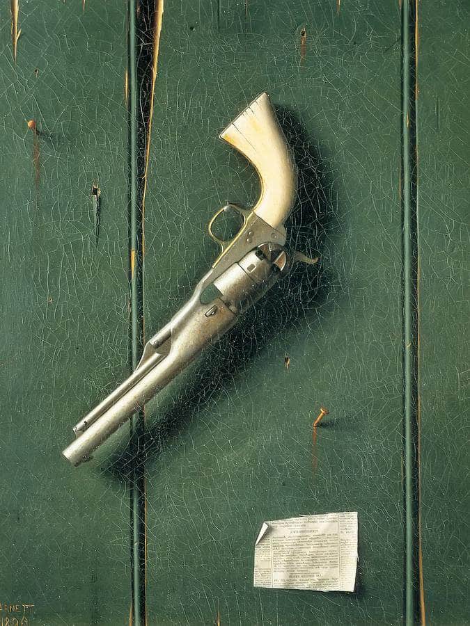 The Faithful Colt By William M Harnett Fine Art Print
