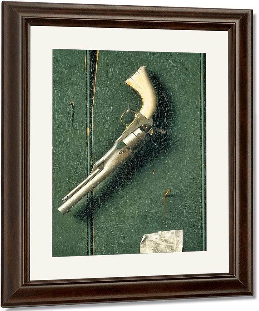 The Faithful Colt By William M Harnett Fine Art Print