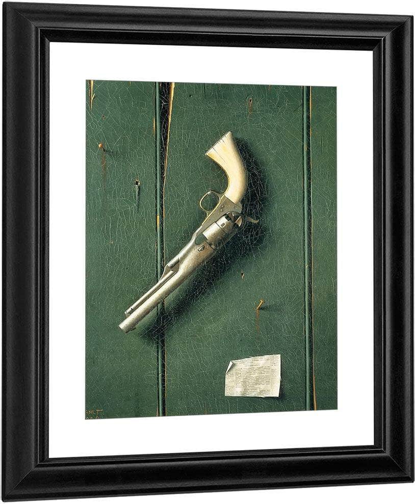 The Faithful Colt By William M Harnett Fine Art Print