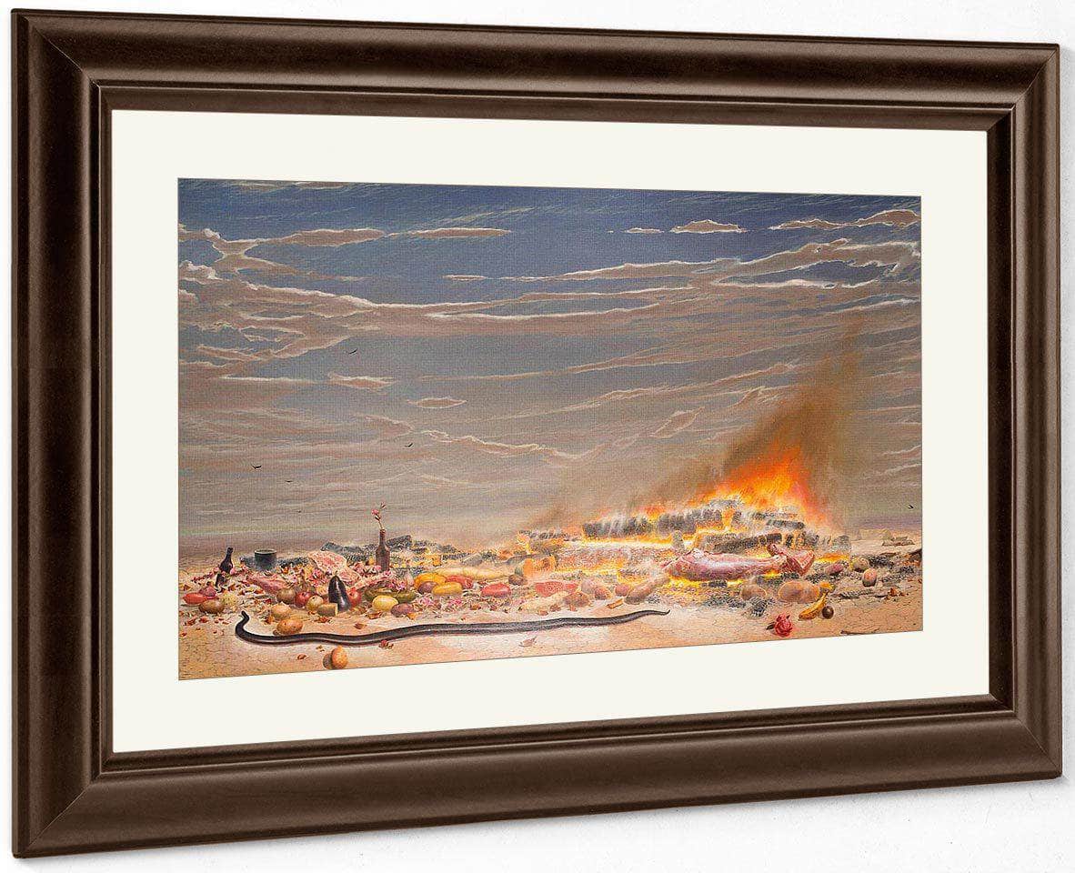 The Fall (Incendiary Detritus), 2000 By Robert Reid Fine Art Print