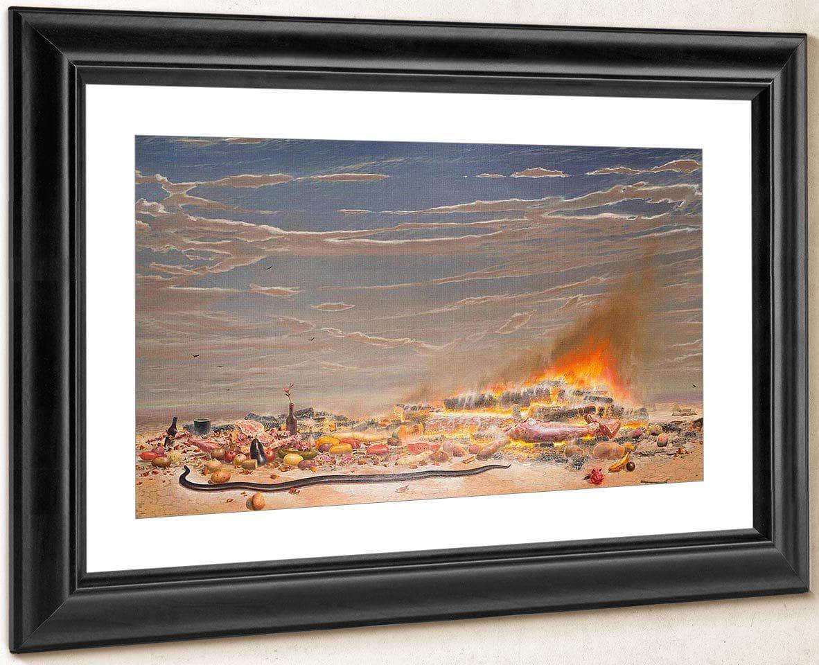 The Fall (Incendiary Detritus), 2000 By Robert Reid Fine Art Print