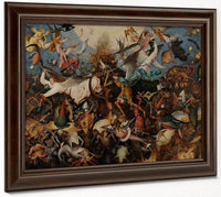 The Fall Of The Rebel Angels 1562 117X162Cm Royal Museums Of Fine Arts In Belgium By The Elder Fine Art Print