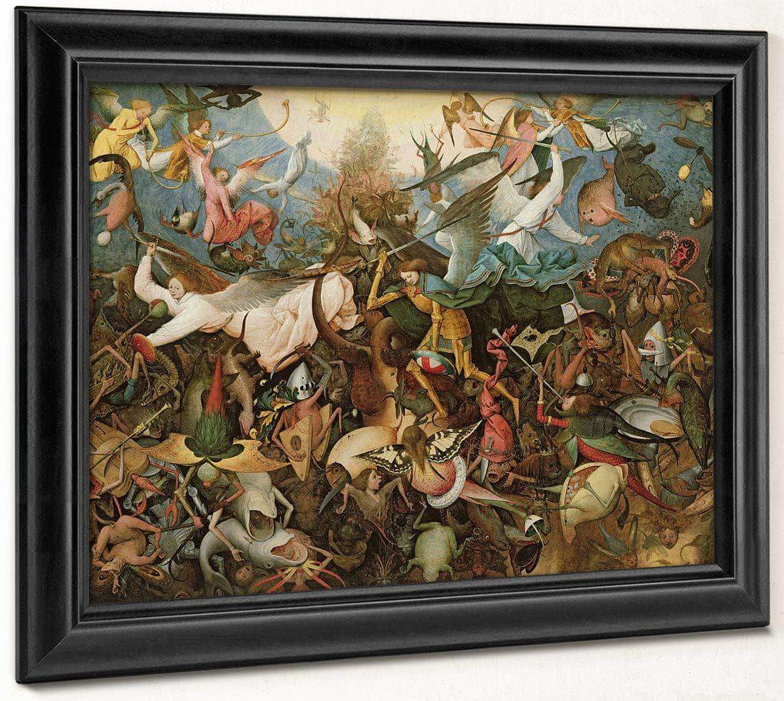 The Fall Of The Rebel Angels By Pieter Brueghel Ii Fine Art Print