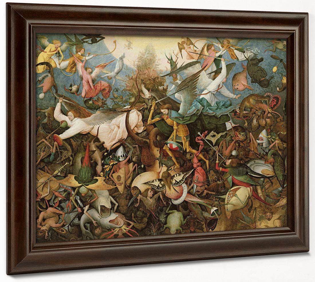 The Fall Of The Rebel Angels By Pieter Brueghel Ii Fine Art Print