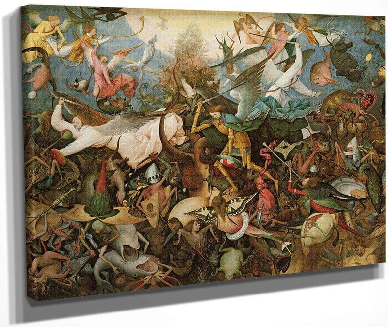 The Fall Of The Rebel Angels By Pieter Brueghel Ii Fine Art Print
