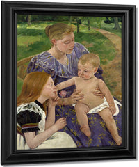 The Family By Mary Cassatt Fine Art Print