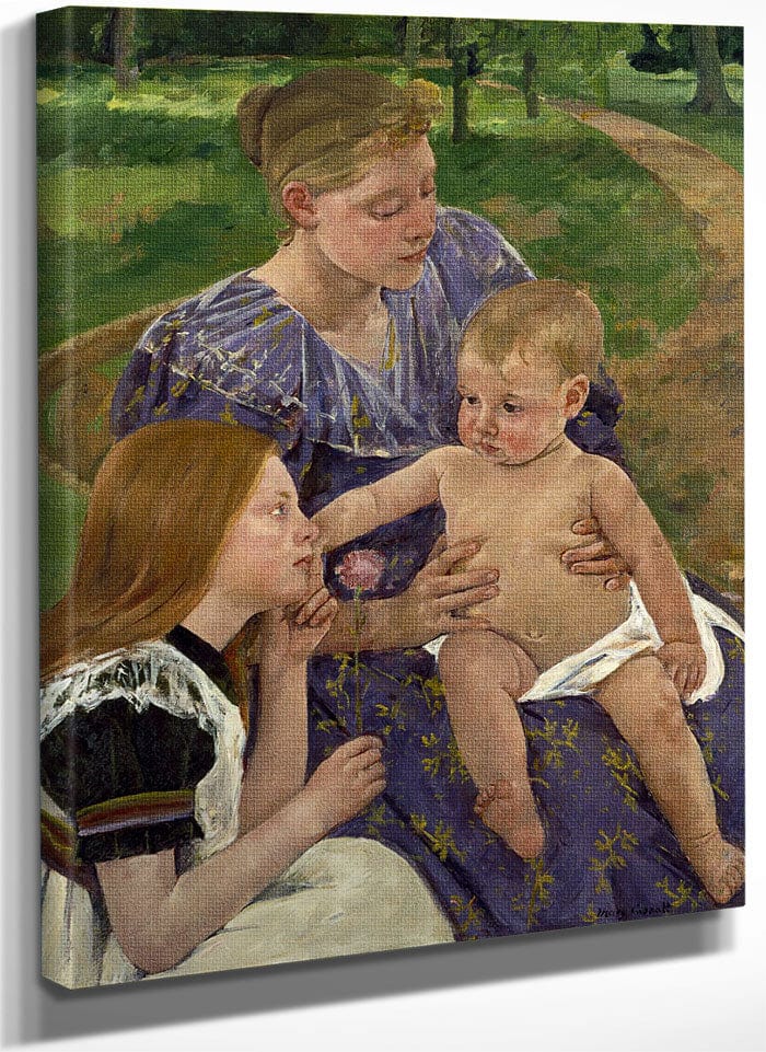 The Family By Mary Cassatt Fine Art Print