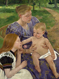 The Family By Mary Cassatt Fine Art Print