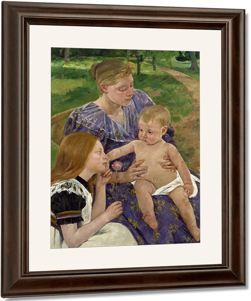 The Family By Mary Cassatt Fine Art Print