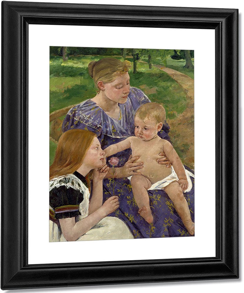 The Family By Mary Cassatt Fine Art Print