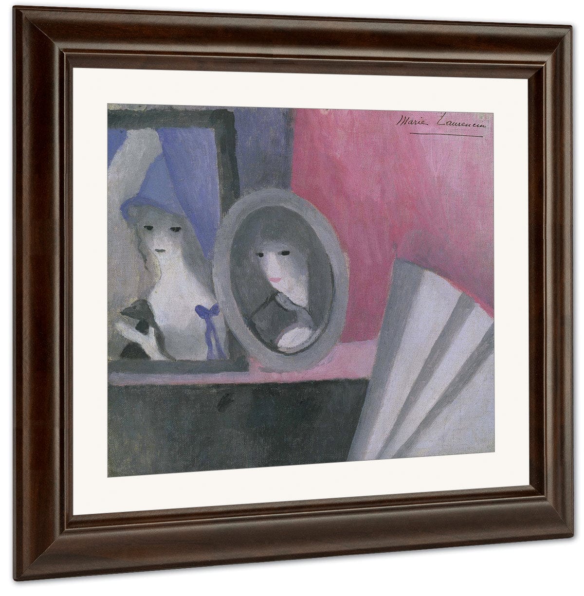 The Fan 1919 By Marie Laurencin Fine Art Print