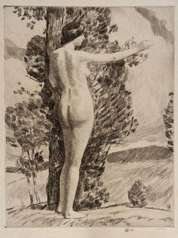 The Far Horizon By Childe Hassam Fine Art Print