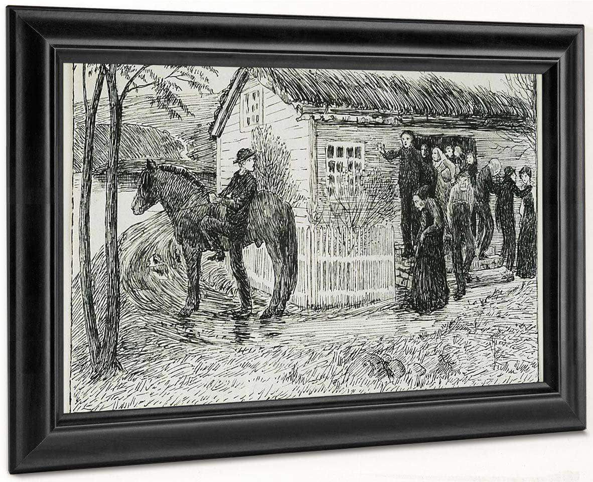 The Farewell By Nicolai Astrup Fine Art Print