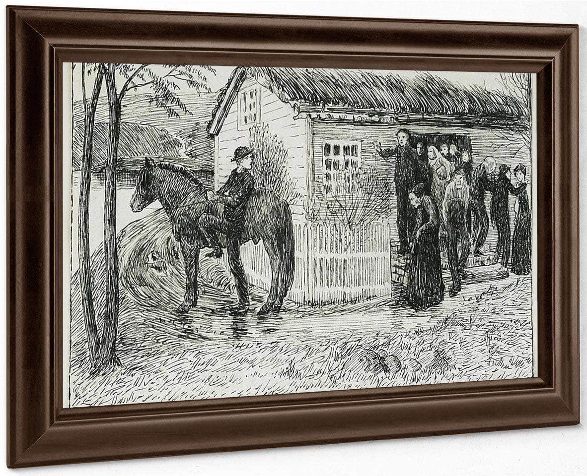 The Farewell By Nicolai Astrup Fine Art Print