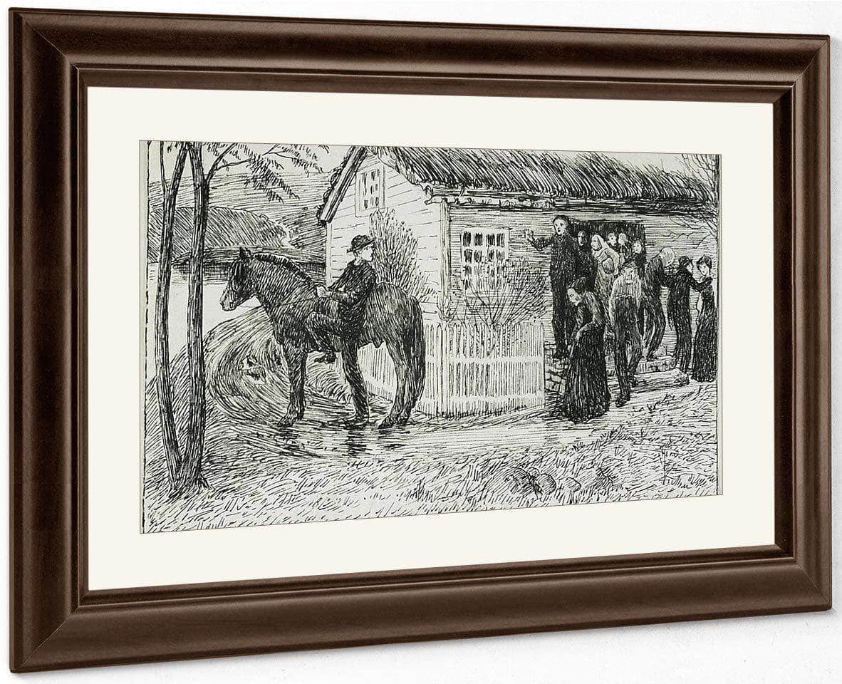 The Farewell By Nicolai Astrup Fine Art Print