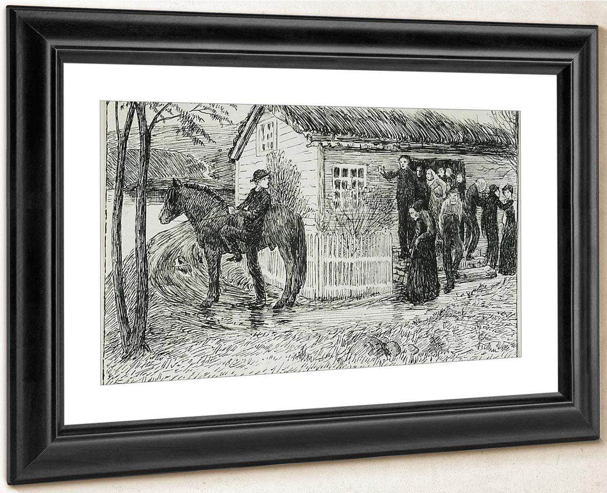 The Farewell By Nicolai Astrup Fine Art Print