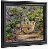 The Farm At Les Collettes By Pierre Auguste Renoir Fine Art Print