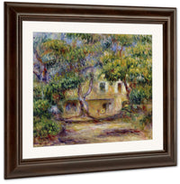 The Farm At Les Collettes By Pierre Auguste Renoir Fine Art Print
