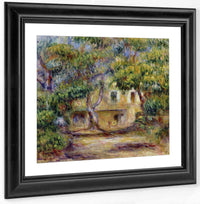 The Farm At Les Collettes By Pierre Auguste Renoir Fine Art Print