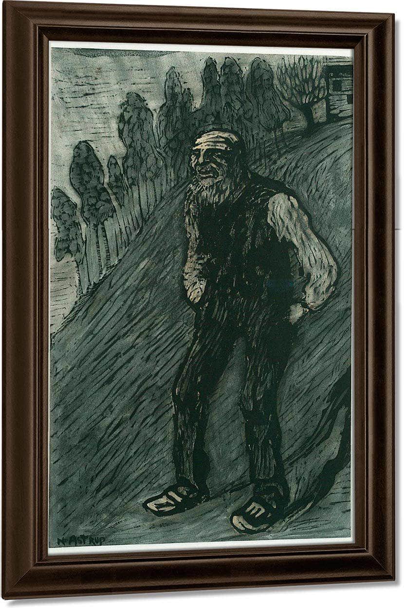 The Farmer By Nicolai Astrup Fine Art Print