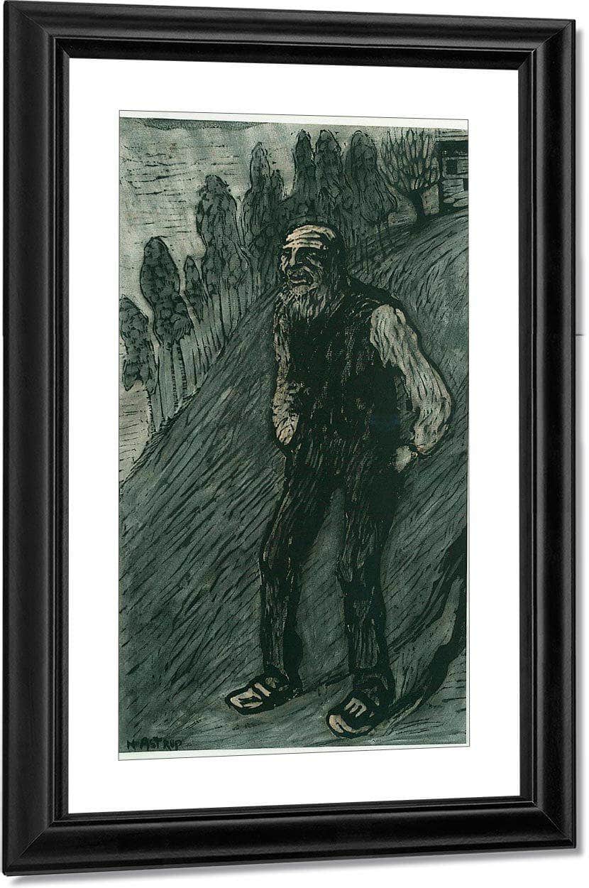The Farmer By Nicolai Astrup Fine Art Print