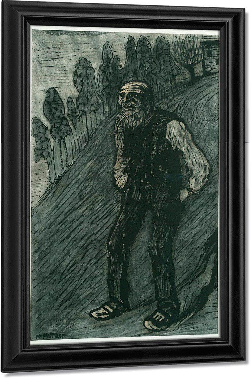 The Farmer By Nicolai Astrup Fine Art Print