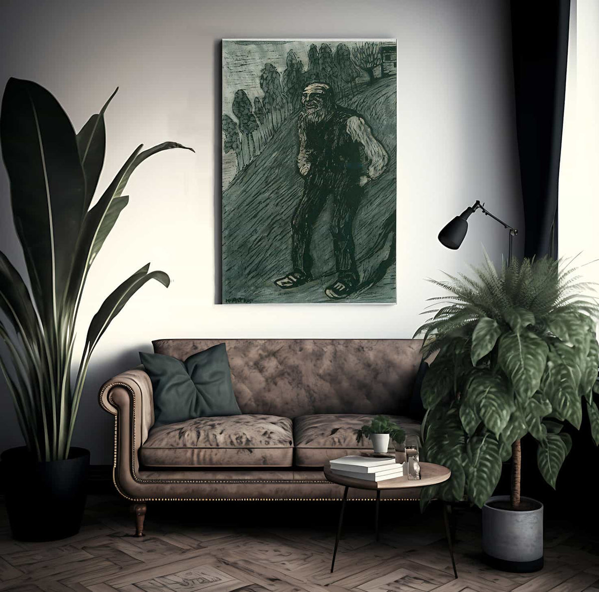 The Farmer By Nicolai Astrup Fine Art Print