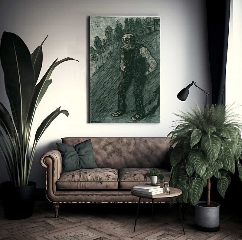 The Farmer By Nicolai Astrup Fine Art Print