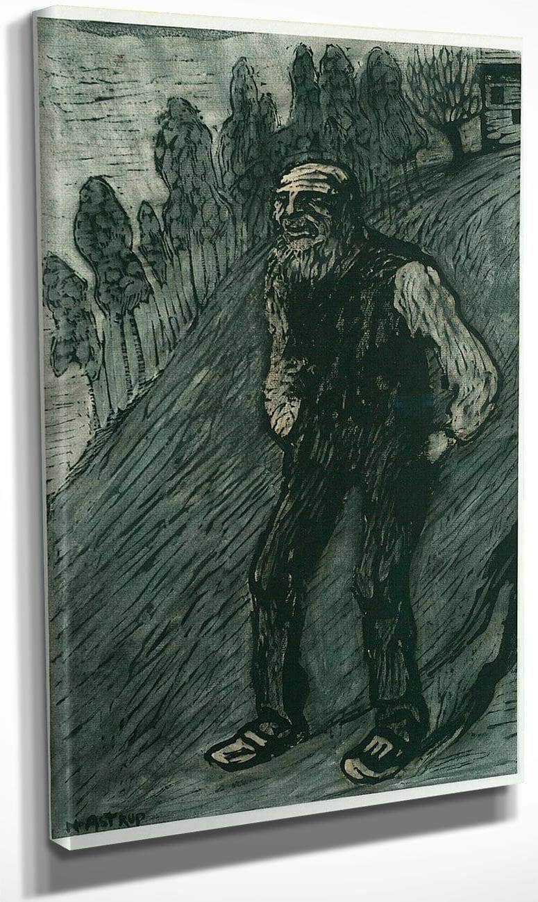 The Farmer By Nicolai Astrup Fine Art Print