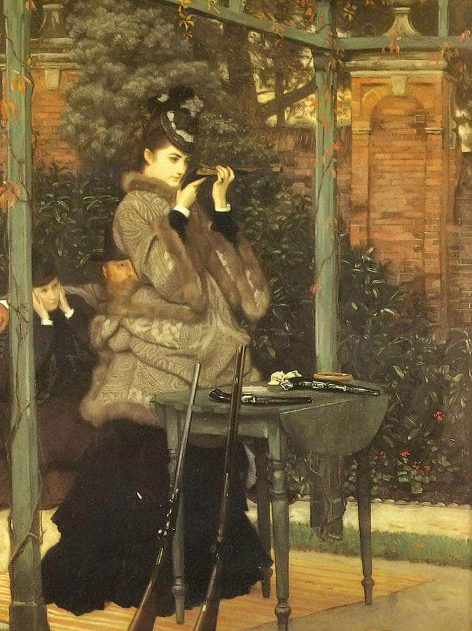 The Fashionable By James Tissot Fine Art Print