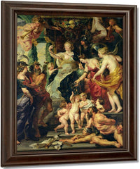 The Felicity Of The Regency 2 By Peter Paul Rubens Fine Art Print