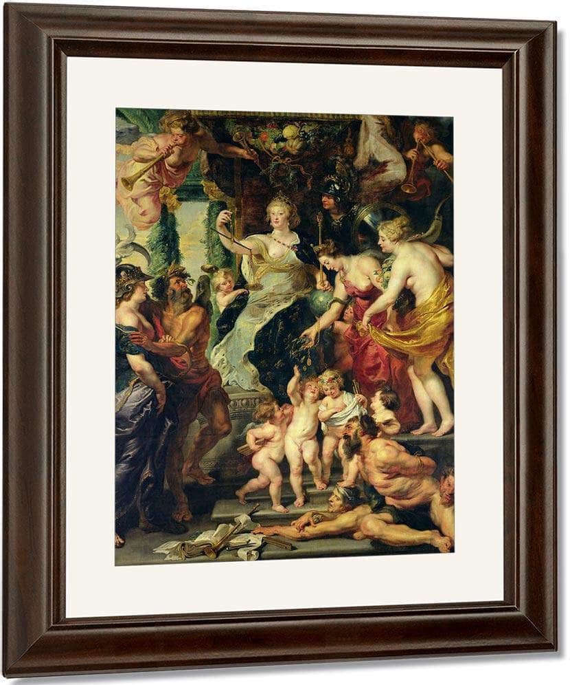The Felicity Of The Regency 2 By Peter Paul Rubens Fine Art Print