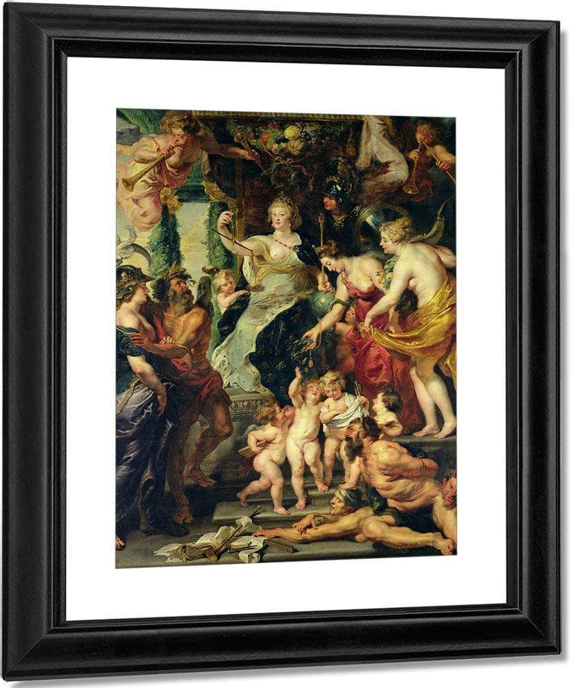 The Felicity Of The Regency 2 By Peter Paul Rubens Fine Art Print