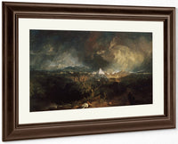 The Fifth Plague Of Egypt By Joseph Mallord William Turner Fine Art Print